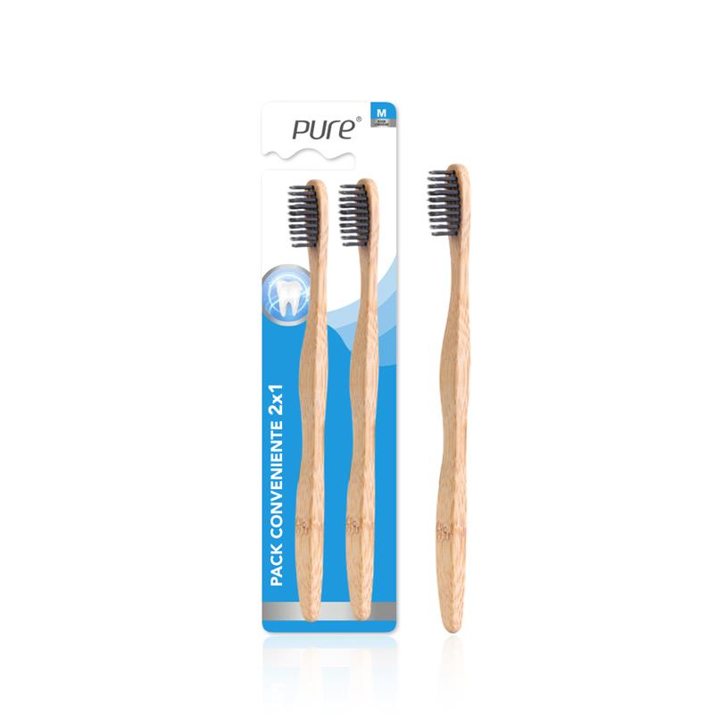 Newly Arrival Slim Toothbrush - Bamboo Toothbrush Cleaning Brush Non Plastic     – Chenjie