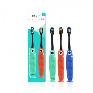 Non-slip Silicone Handle Toothbrush For Kids