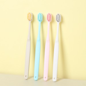 Wheat Straw Toothbrush Whānau Home using Manual Recyclable Toothbrush