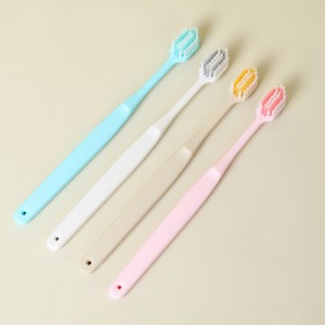 Triticum Straw Toothbrush Family Home Using Manual Recyclable Toothbrush