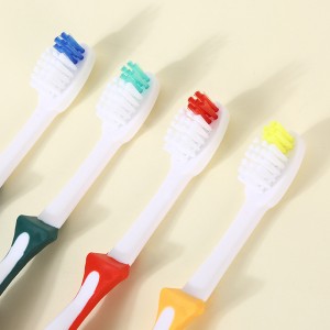 Kids Toothbrush Animal shaped handle para sa mga Bata
