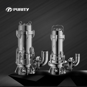 Purity Double Cutters Sewage Pump With Chopper