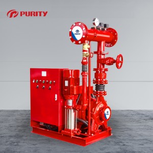 PEJ hydrant pump diesel engine fire pump system