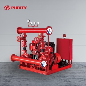 purity water supply booster centrifugal fire fighting diesel pumps for sale