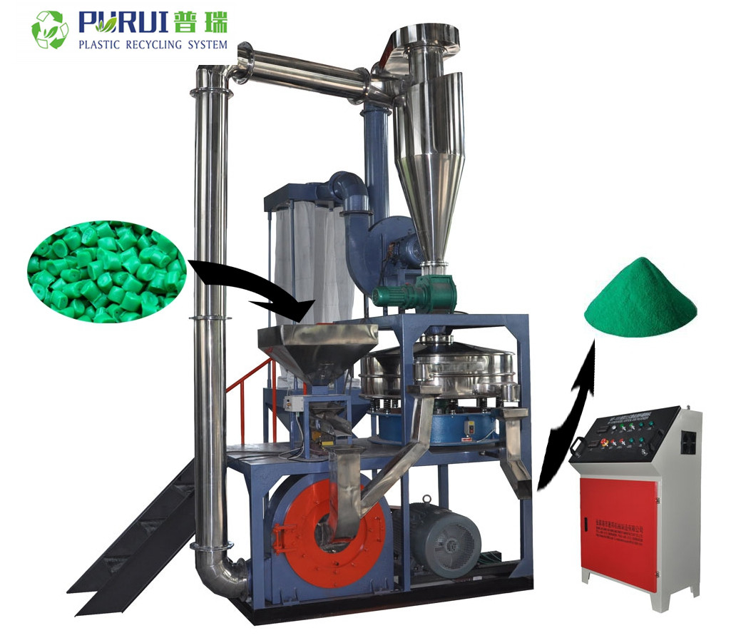 China Wholesale Plastic Recycling Pelletizing Machine Factory –  Pulverizer and grinder for PE,PVC, PP,ABS – Purui