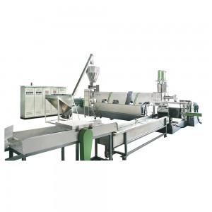 SJ Series is single screw extruder for PP and HDPE rigid and squeezed materials