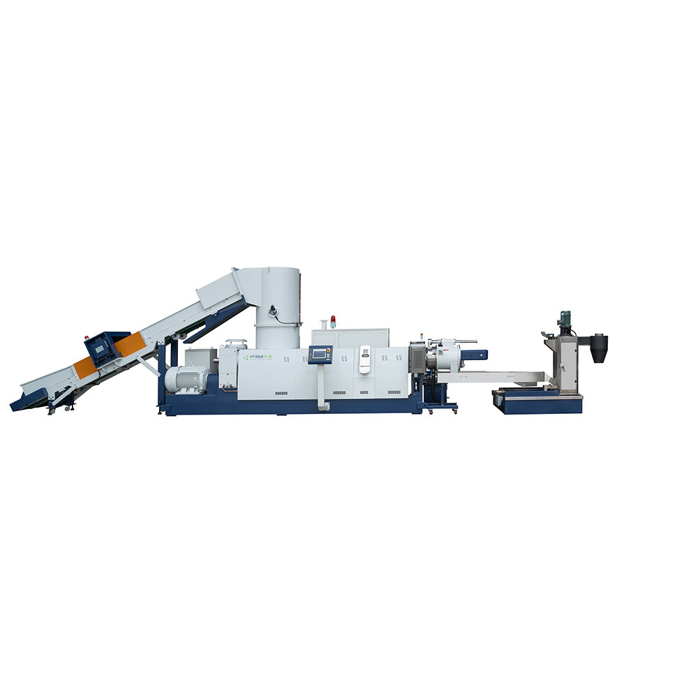 ML Model Single Screw Plastic Recycling Extruder with Cutter Compactor