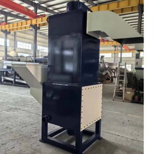 Bagong Vertical raw material transfer machine para sa mga plastic film na naghuhugas ng friction washing at dewatering machine