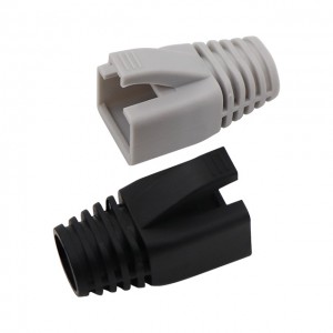 PUXIN Colorful PVC Connector boots CAT7 8P8C RJ45 Connector Plug Boot Cover