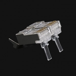 RJ45 Cat7 shielded FTP with wire load bar Ethernet Module PLUG
