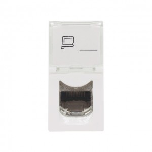 Frech type face plate with cat6 FTP keystone jack