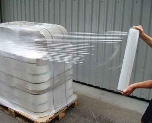 Polyethylene film stretch