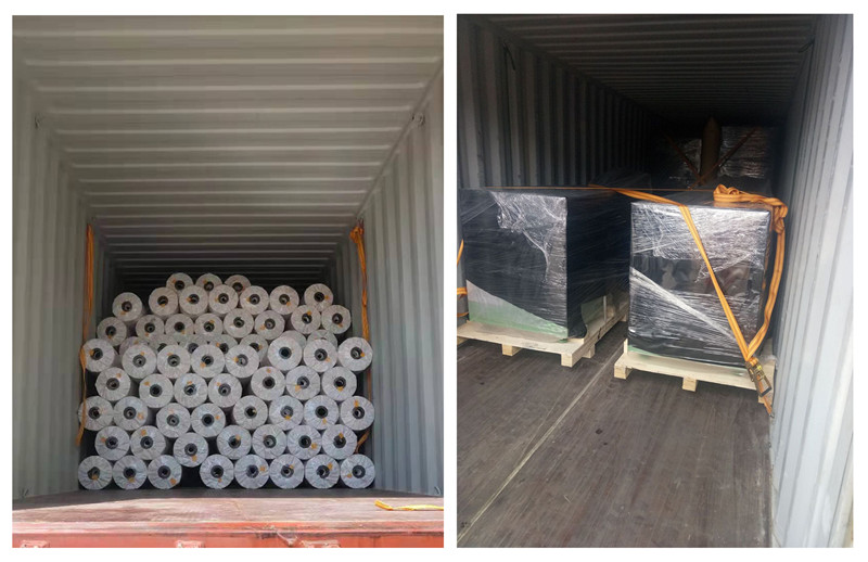 We have assisted customers to set up a ventilation duct manufacturing factory in an Indian factory, customers purchased fabrics and related equipment from us, manufactured ventilation ducts in India, served the Indian market, and received a lot of praise.
