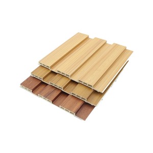 Wpc Wood Slat Panel Factory –  Can be Buckled and Package New Model Wall Panel  – AOWEI