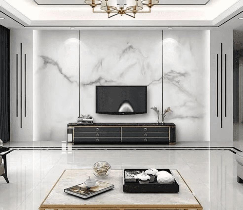 PVC MARBLE SHEET & WPC WALL PANEL—unique style interior decoration