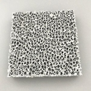 OEM/ODM Honeycomb Ceramic Monolith Manufacturers - Alumina/Silicon/SiC Porous Ceramic Foam Filter Plate – Hualian