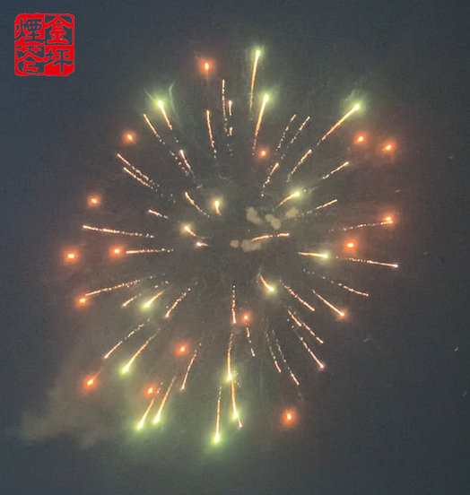 China Wholesale Fireworks Control System Manufacturers –  2.5 inch dispaly shell Color wave – JinPing Fireworks