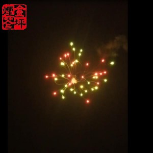 China Wholesale Firework Ball Manufacturers –  6 inch color moving star to Ti salute – JinPing Fireworks