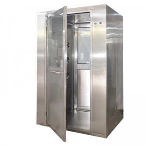 Stainless steel clean room Air shower for Air Dust on Employee