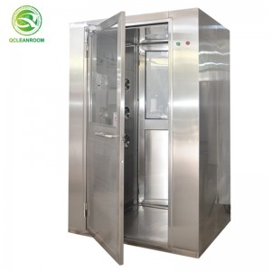 Stainless steel clean room Air shower for Air Dust on Employee