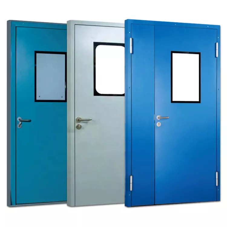 Chinese Professional Clean Room Roll Up Doors - Pharmaceutical SUS 304 high performance clean room single door – Qianqin