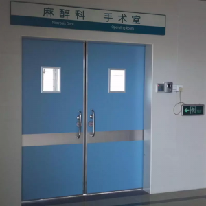 Factory direct sales hand push doors hospital operating room doors