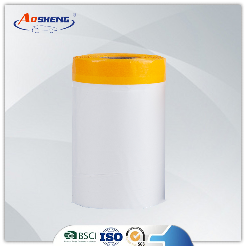 High Quality for Clear Plastic Film Sheets - (Washi tape + HDPE) Pretaped Masking Film – AOSHENG