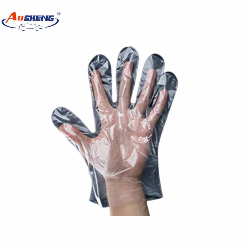 2020 China New Design Plastic Paper Covers - Disposable Plastic Gloves – AOSHENG