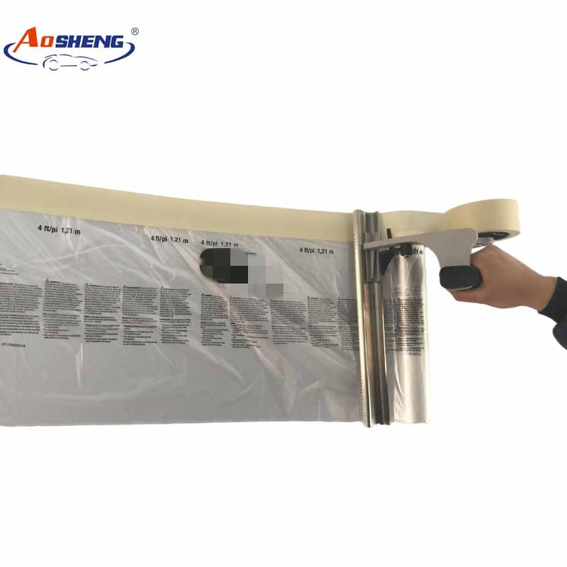 Manufacturer of Pre-Taped Masking Film With Tape - Steel Dispenser – AOSHENG
