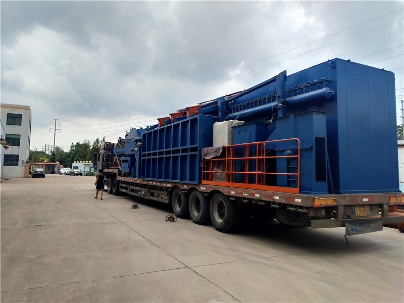 Q7680 trolley-type shot blasting machine is shipped from the factory