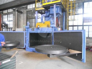 Reasonable price	Hook Shot Blasting Machine For Steel Plate	- Q35 Series Turn Table type Shot Blasting Machine – Binhai Jincheng