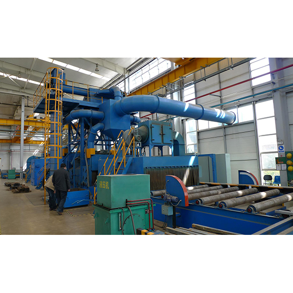 Low price for	Tunnel Shot Blasting Machine	- QXY Steel Plate Pretreatment Line – Binhai Jincheng detail pictures
