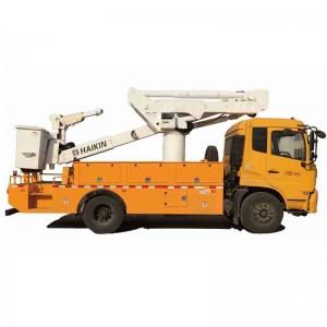 OEM Manufacturer Telescopic Platform - Aerial Work Platform Truck with Insulated Bucket – Chundi