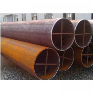 Longitudinal Welded Steel Pipes/Carbon Steel Pipe /Steel Structure Pipe/ Steel Pole