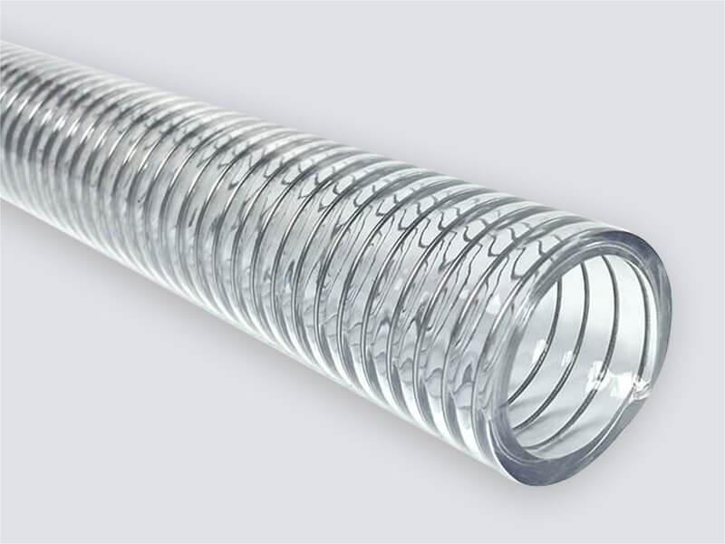 PVC steel wire spiral hose advantages and precautions for use
