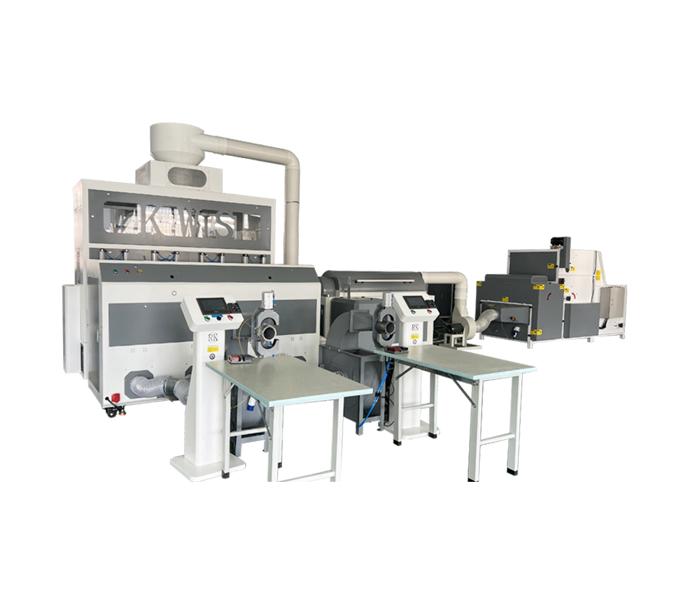 Automatic Quantitative Weighing Pillow Filling Production Line