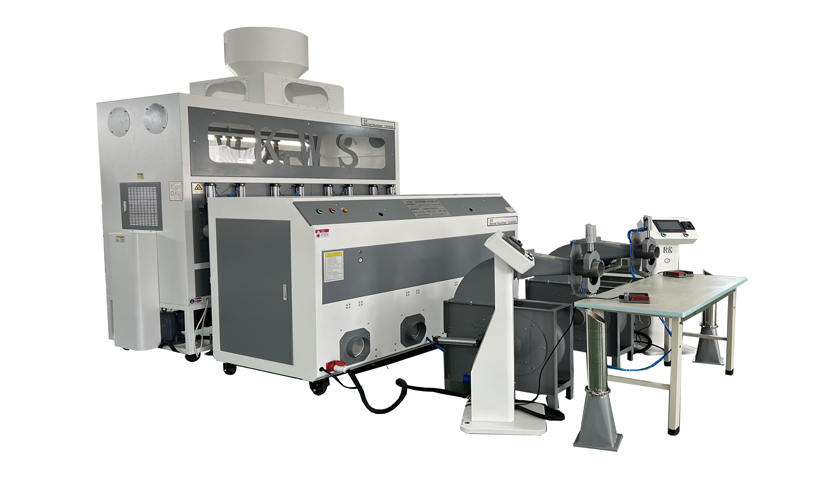 Automatic quantitative pillow filling machine