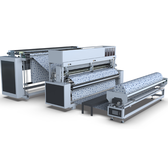 Ultrasonic quilting machine