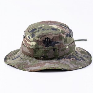 Wholesale High Quality Digital Woodland Uniform Supplier - Spanish Army Australian Hat Ir Woodland Brimmed Hat – QIANDAO