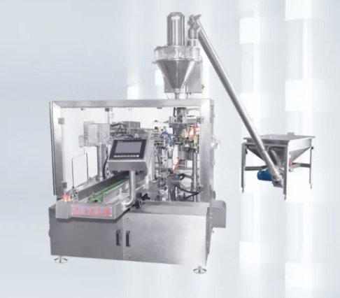 Bag-feeding BBQ Seasoning Packaging Machine: One-click specification switching, labor-saving and efficient.
