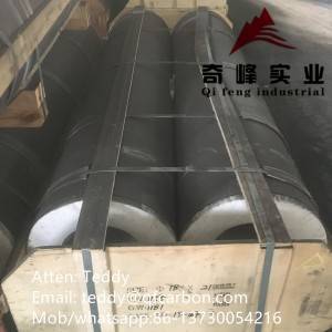 Factory Price China Imported Needle Coke UHP Graphite Electrode Dia 300mm for Electric Arc Furnace