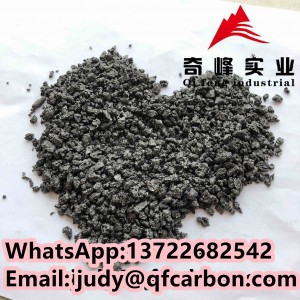 graphite petroleum coke used for cast iron foundry size is 1-5mm for carbon raiser