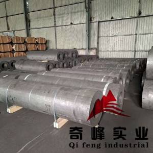 China Supplier RP500-700mm Graphite Electrode Low resistance 8.0μΩm Graphite Electrode