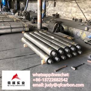 High Power Grade Graphite Electrode Dia 550mm for Steel Mills Electric Arc Furnace