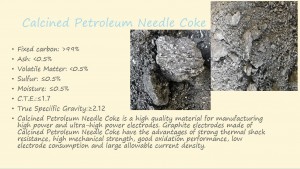 Low Sulphur Petroleum Needle Coke Calcined Petroleum Coke Price