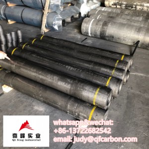 100% High Power HP Graphite Electrode with Nipple 400mm 450mm for Arc Furnace