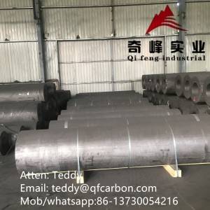 Factory Price China Imported Needle Coke UHP Graphite Electrode Dia 300mm for Electric Arc Furnace