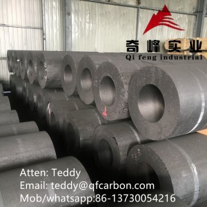 OEM/ODM Supplier China UHP 450 550 600mm Graphite Electrode for Eaf/Lf Best Price
