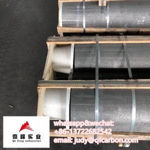 The most affordable graphite electrode manufacturer produced UHP GRAPHITE ELECTRODE