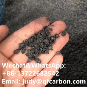 1-5mm fixed carbon 98.5%, S 0.05% Graphite Petroleum Coke GPC Pet Coke for steelmaking